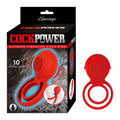 COCKPOWER ULTIMATE VIBRATING COCKRING-RED