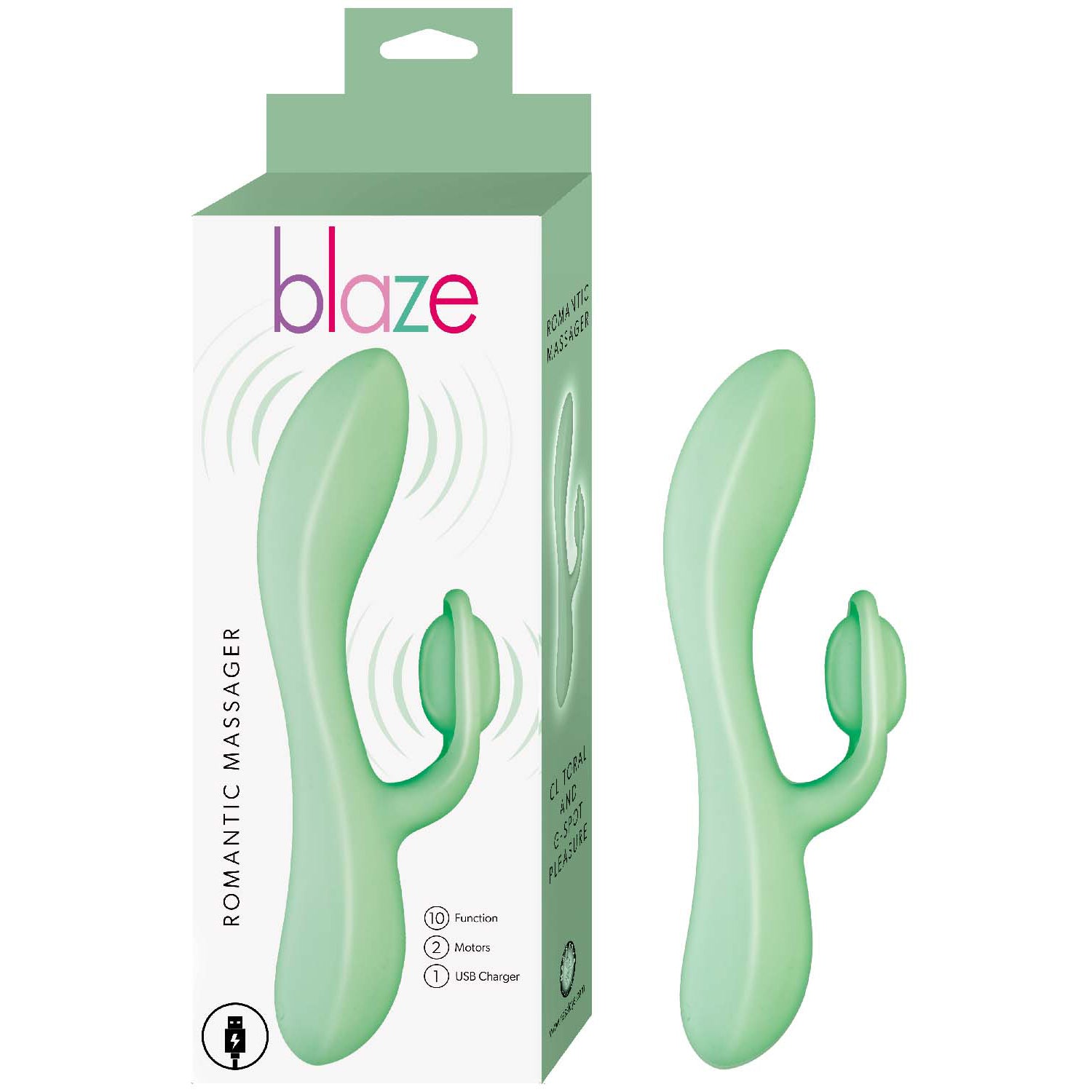 BLAZE ROMANTIC MASSAGER-AQUA
