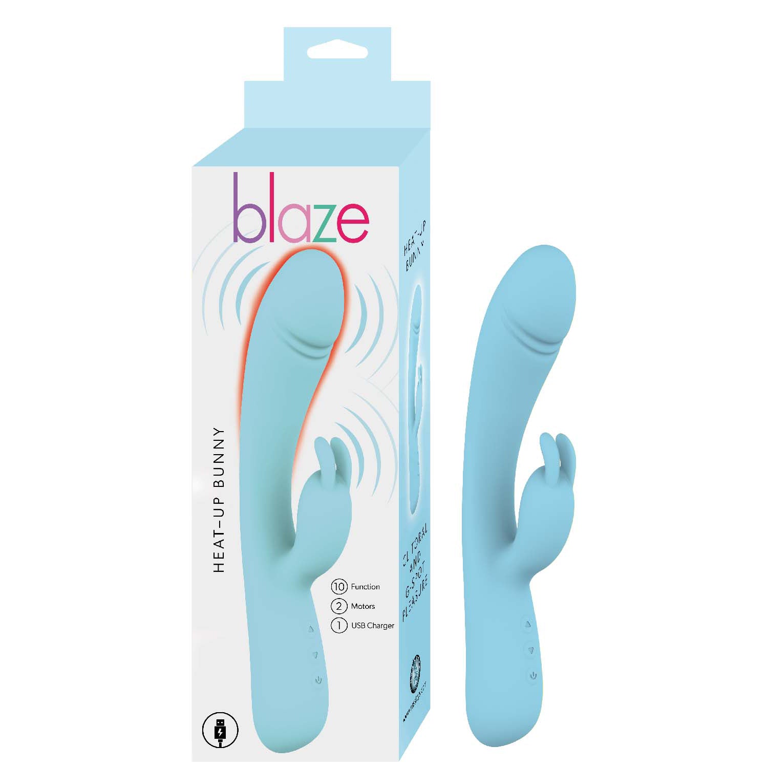 BLAZE HEAT UP BUNNY-BLUE