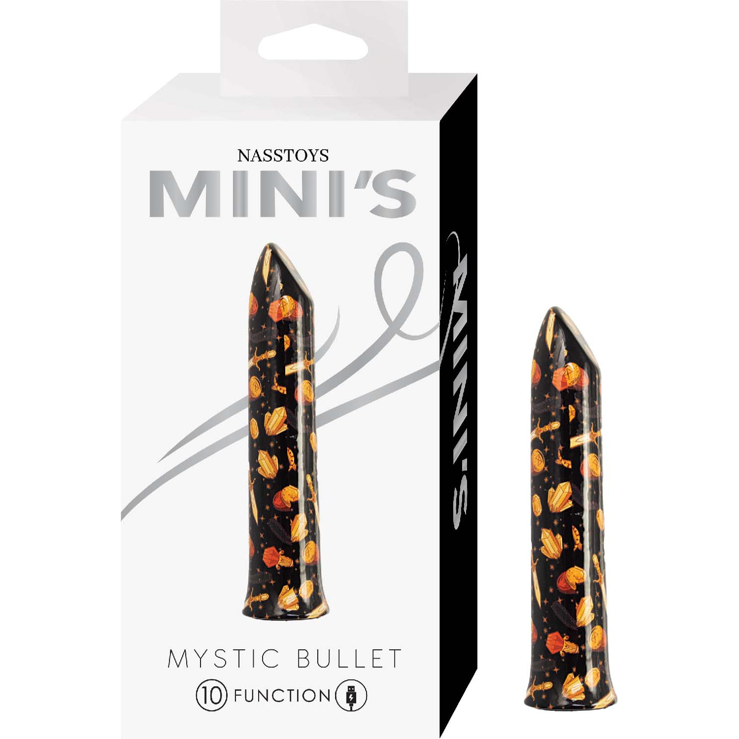 NASSTOYS MINI'S MYSTIC BULLET-BLACK