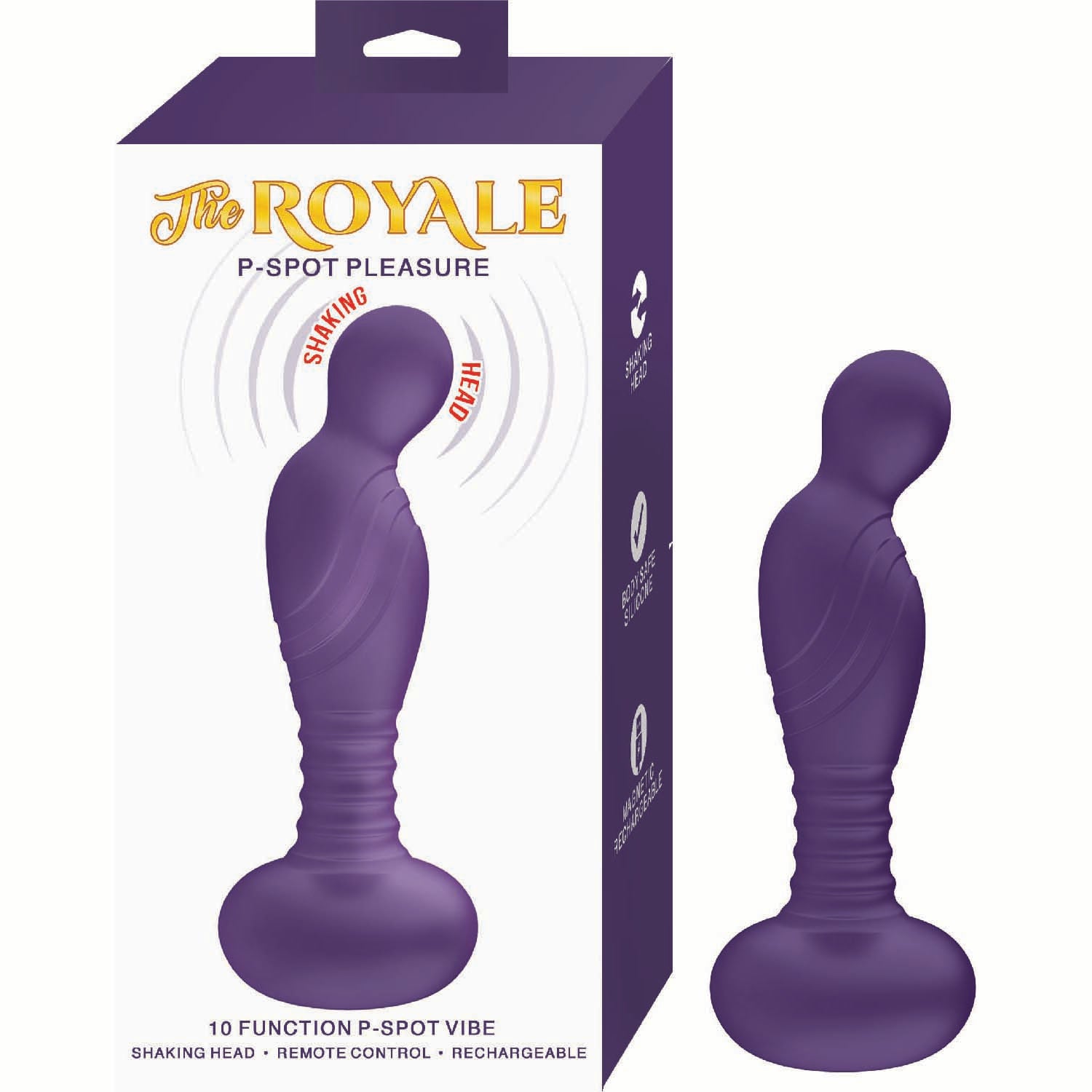 THE ROYALE P-SPOT PLEASURE-PURPLE