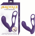THE ROYALE P-SPOT MASSAGER-PURPLE