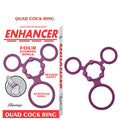 ENHANCER QUAD COCKRING-RUBINE RED