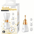 GOLD GLAM TRI-TIP VIBE-WHITE