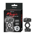 MAGIC BEADED COCK RING & ADJUSTABLE BALL STRAPS-BLACK