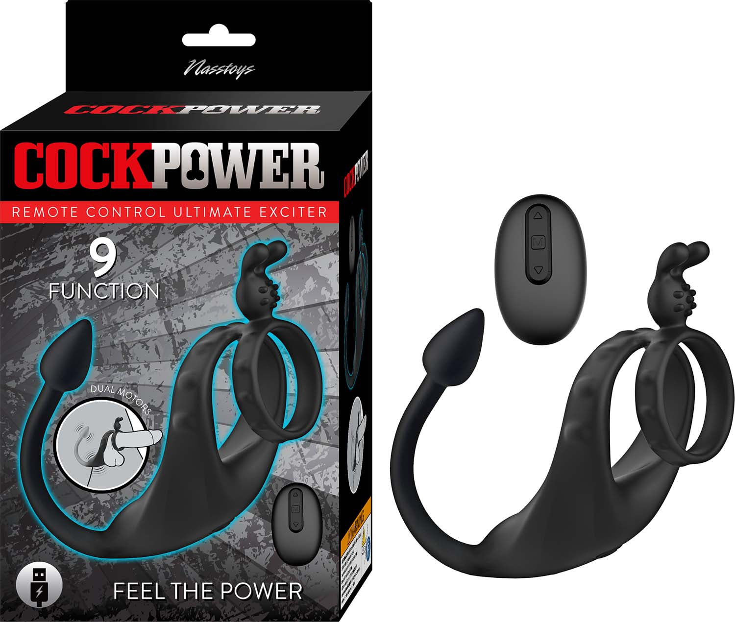 COCKPOWER REMOTE CONTROL ULTIMATE EXCITER-BLACK