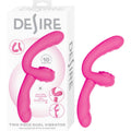 DESIRE 2 PIECE DUAL VIBRATOR-PINK