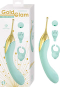 GOLD GLAM TRI-TIP VIBE-AQUA