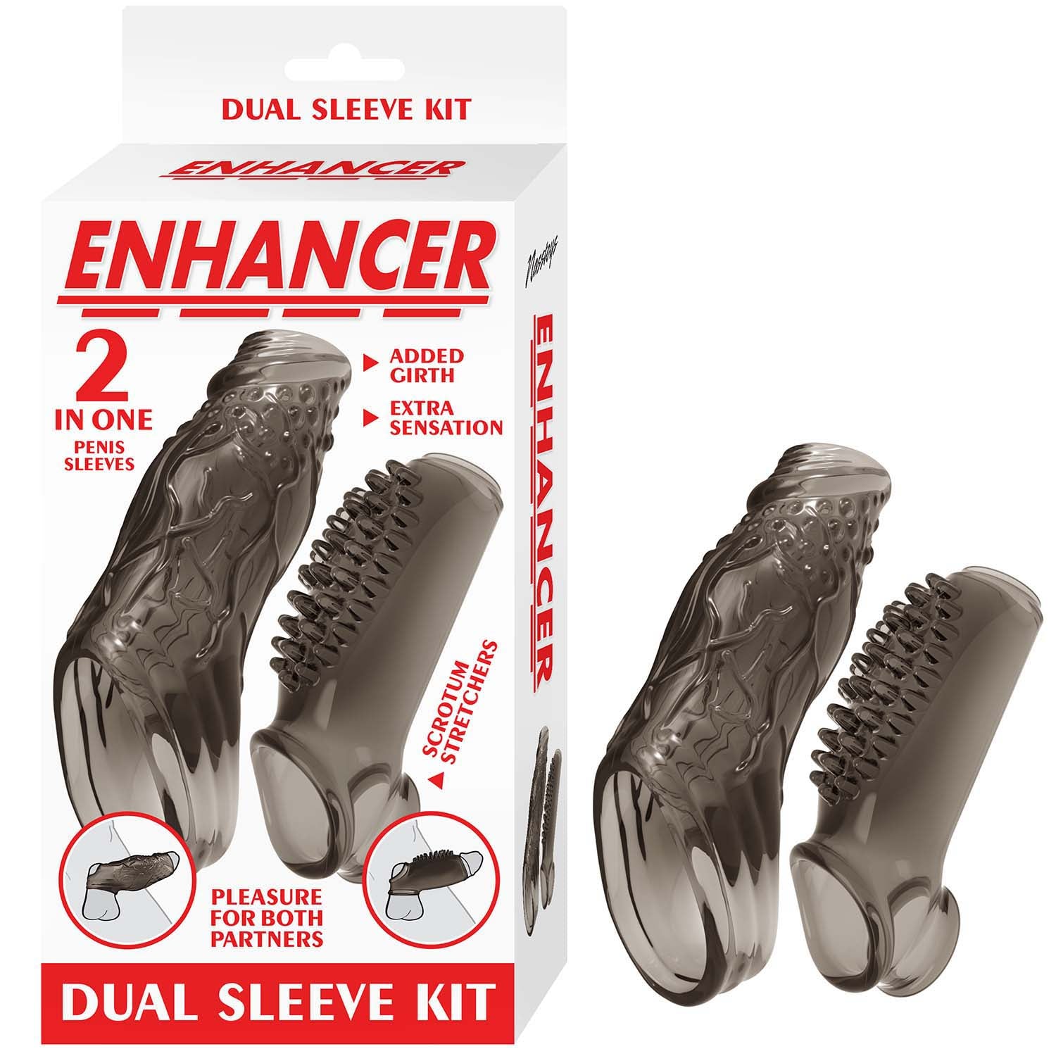 ENHANCER DUAL SLEEVE KIT-SMOKE
