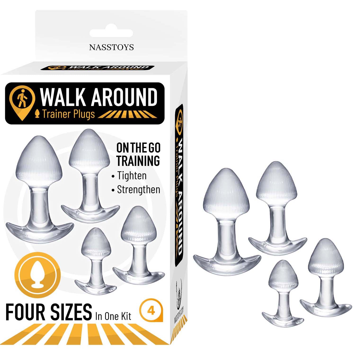 WALK AROUND TRAINER PLUG-CLEAR